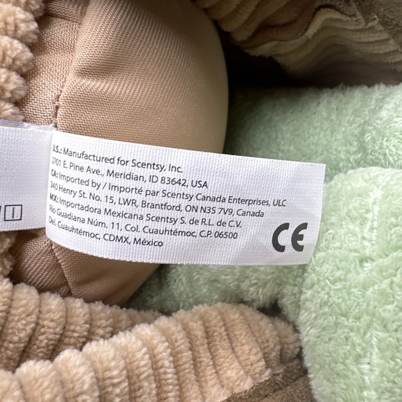 Scentsy Buddy Star Wars The Child Baby Yoda Grogu Mandalorian Plush - Picture 13 of 16